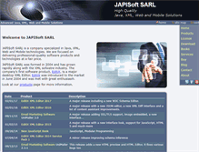 Tablet Screenshot of japisoft.com